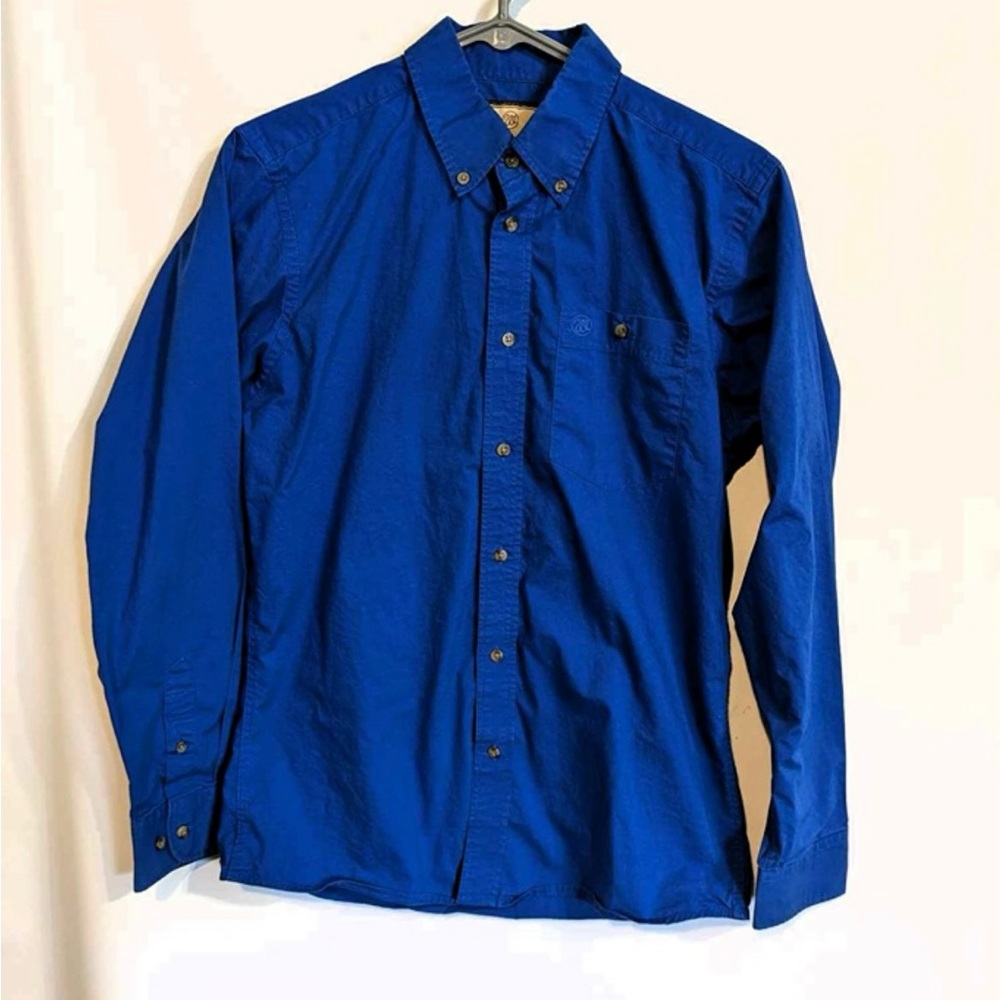 Wrangler Kids Blue Button-Down Shirt